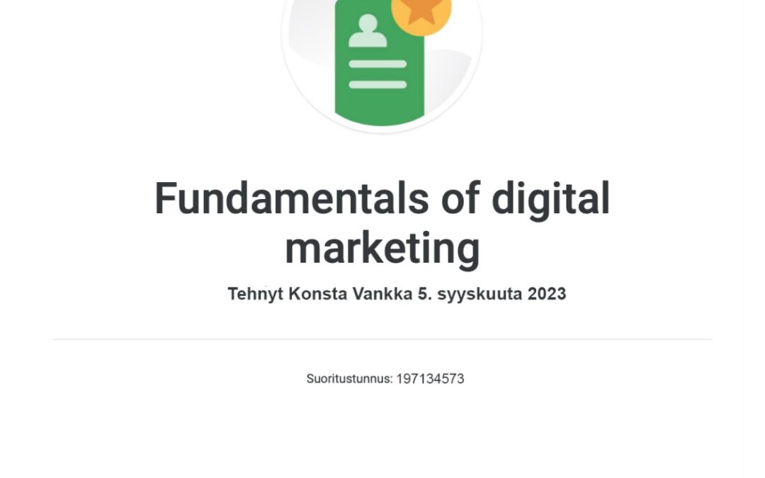 Google digital garage